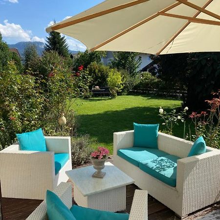 Charmantes Garten-Apartment: Erholung Im Chiemgau 安特沃森 外观 照片