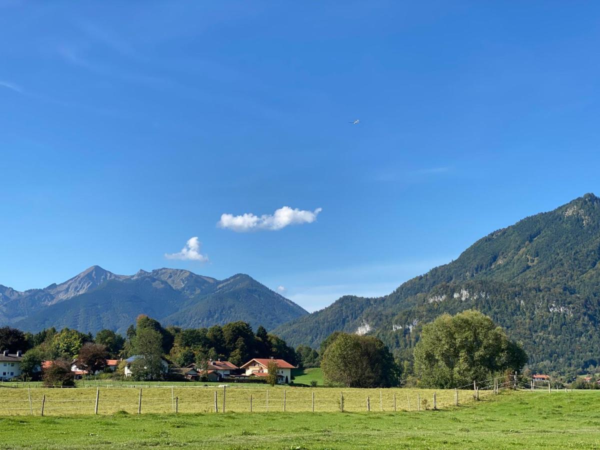 Charmantes Garten-Apartment: Erholung Im Chiemgau 安特沃森 外观 照片