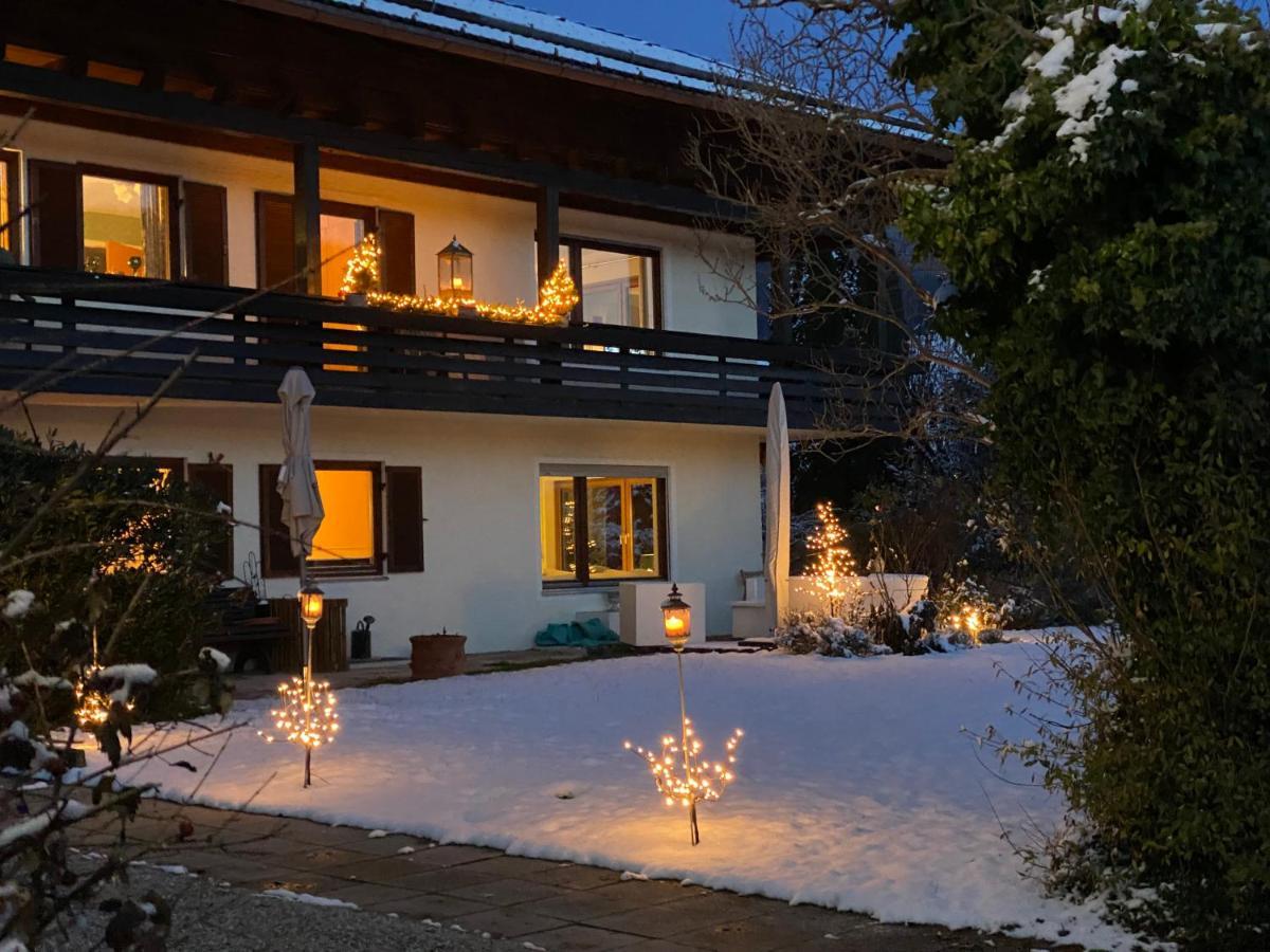 Charmantes Garten-Apartment: Erholung Im Chiemgau 安特沃森 外观 照片
