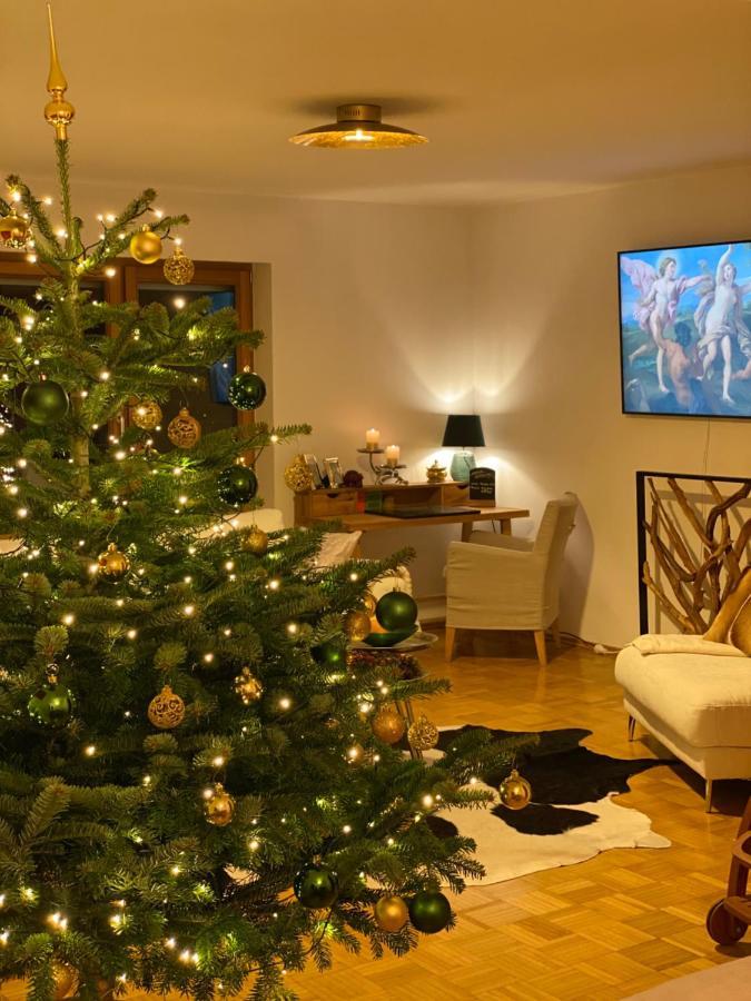 Charmantes Garten-Apartment: Erholung Im Chiemgau 安特沃森 外观 照片
